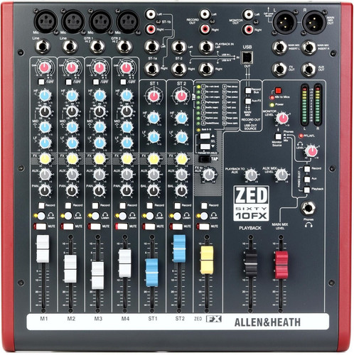 Allen heath zed60 10fx - allen, zed60-10fx