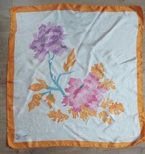 Foulard soie Maggy Rouff Paris- Vintage  70's