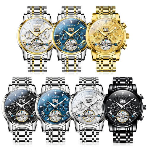 Olevs 9965 montre homme - olevs,