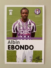 CARTE JOUEUR TFC TOULOUSE // SAISON 2008-2009 // ALBIN EBONDO