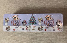 Boîte métal biscuits Noël