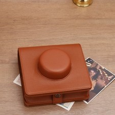 Porte-appareil photo en cuir