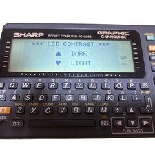 SHARP PC-G850 Vintage Pocket
