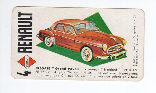 Automobile renault frégate - ,