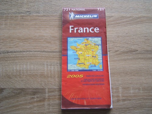 Carte michelin 721 - 721, national