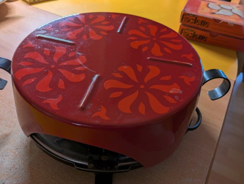 Four raclette vintage 70s - raclette,