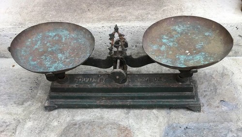 Grande balance ancienne kg - ,