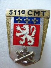Insigne 511° CMT Compagnie de Matériel du Territoire G2243