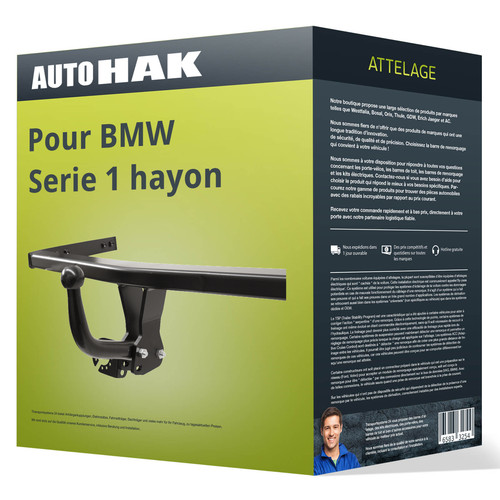 Attelage pour bmw serie - serie, 1