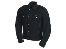iXS Jean Wayne Noir Blouson Moto En Élastique Tissu