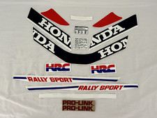 Honda MTX 125 HRC Rally Sport stickers autocollants