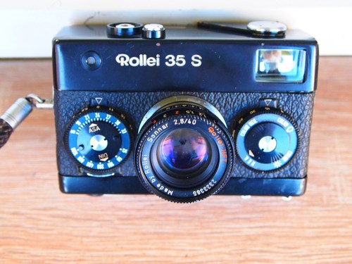 Rollei 35s black - sonnar, 40mm