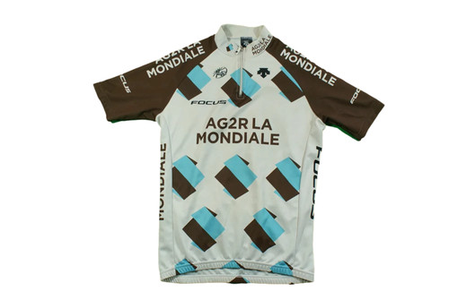 Maillot vélo rétro ag2r - vélo,