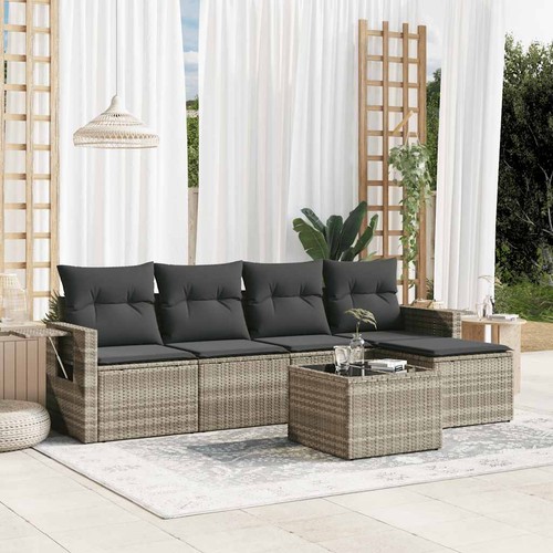 Salon jardin avec coussins - de,