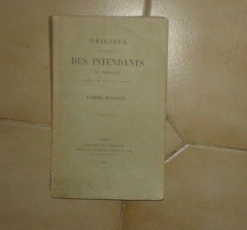 Hanotaux gabriel origines de - hanotaux,