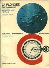 Livre ancien la plongée