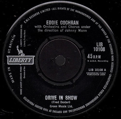 Eddie cochran single - cochran,