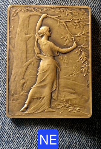 Superbe plaque médaille - plaque,