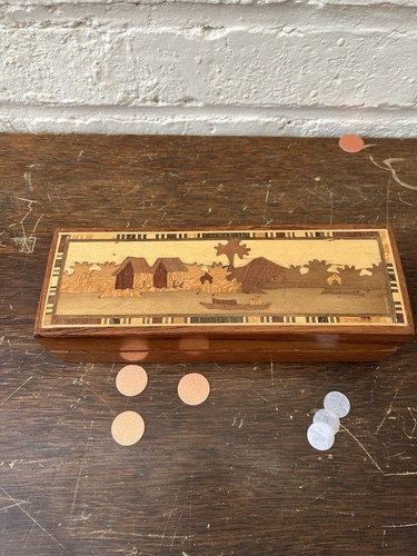 Boîte coffret bois - boîte, en