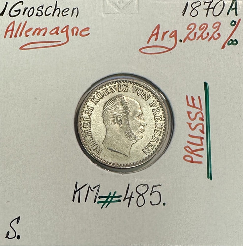 Allemagne prusse 1 groschen - 1,