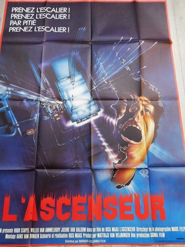 Ascenseur affiche originale - affiche,