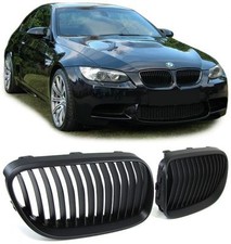2 GRILLE CALANDRE NOIR BMW