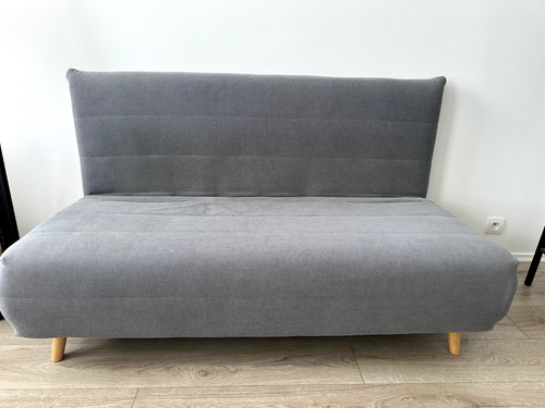 Canapé lit anthracite