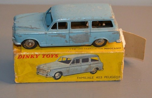 Voiture dinky toys - dinky, peugeot