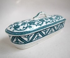 Service Oriental U&C Sarreguemines Boîte Brosse à Dents Ensemble Toilette 1900