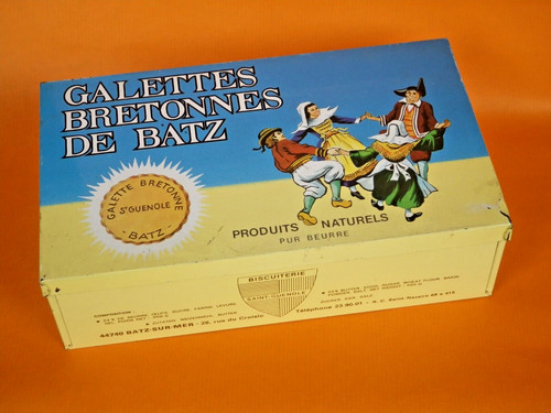 Boite metal galettes - boite,