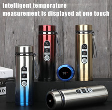 GOURDE ISOTHERME Thermos intelligent en acier inoxydable