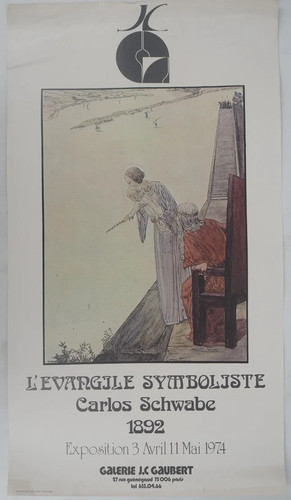 Affiche art carlos schwabe - [affiche, d'art]