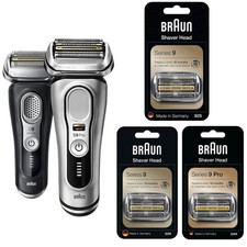 Tête de rasoir Braun Series 9 Pro 94M 92M 92S testina di rasatura argento oro-
