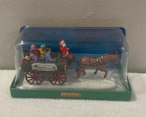 Lemax christmas santa wagon - lemax,