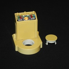 Playmobil playmospace station de contrôle jaunie de la station spatiale 3536