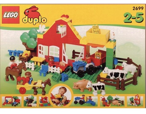 Lego duplo 2699 - duplo, cour