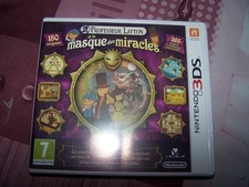 PROFESSEUR LAYTON ET LE MASQUE DES MIRACLES  VF 2DS 3DS boite cartouche livret