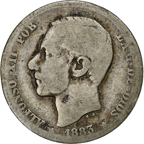 Espagne alfonso xii peseta - alfonso,