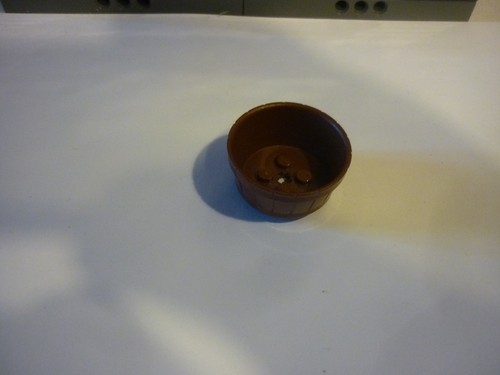 Lego 64951 barrel baril brown - barrel,