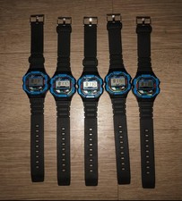 Lot de 5 montres digitales rétro – Neuf – Pour revendeur ou particulier