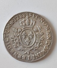 Ecu LOUIS XVI aux branches d'olivier 1788 L