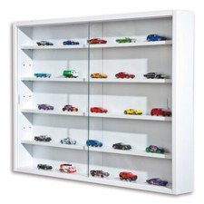 Vitrine murale "Compilati" pour miniatures - Blanc - Inter Link