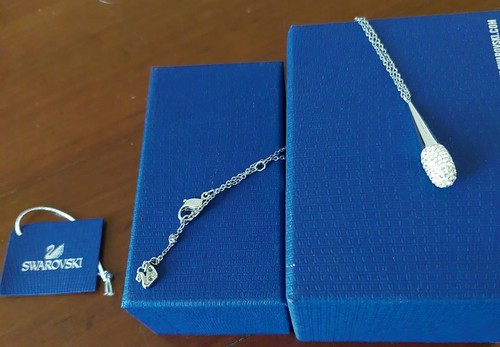 Incrusté larme avec cristal - incrusté,