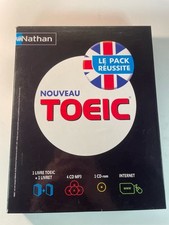 Nouveau TOEIC : la pack réussite - Nathan - Livre + Livret + 5CDs - Complet