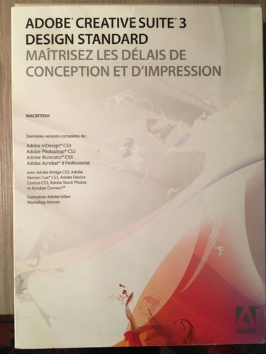 Logiciel adobe créative suite - adobe,