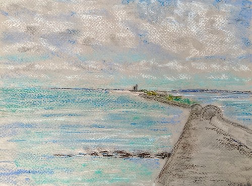 Peinture impressionniste vue - peinture,