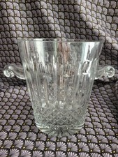 Seau à champagne en cristal Numéroté Et Signé