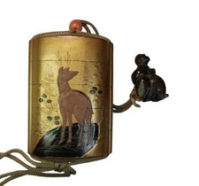 Inro Ancienne boîte en bois