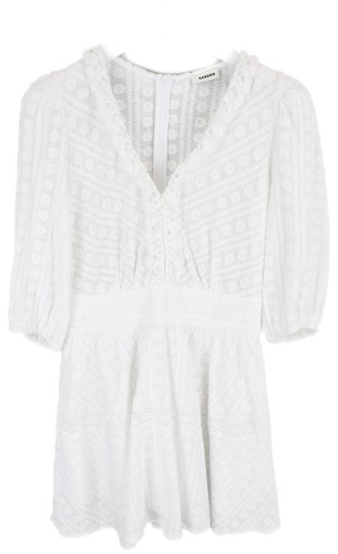 Sandro robe femme - robe, blanche