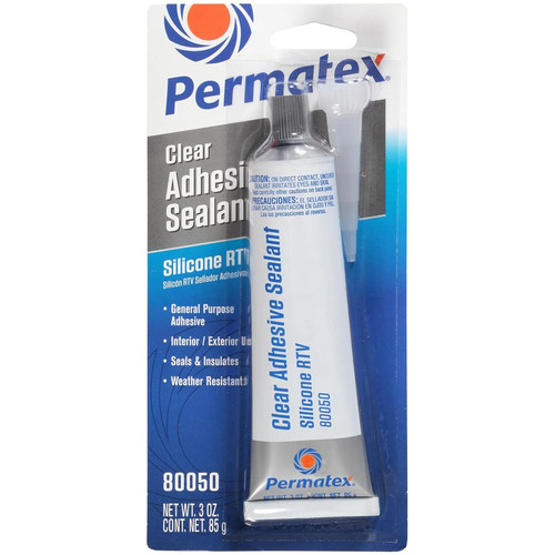 Permatex 80050 clear - clear, rtv